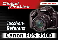 Buch zur Canon EOS 350D - Anleitung von Data Becker