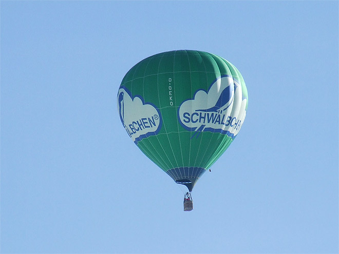 Ballonfahrt mit einem Heißluftballon - kostenlos downloaden