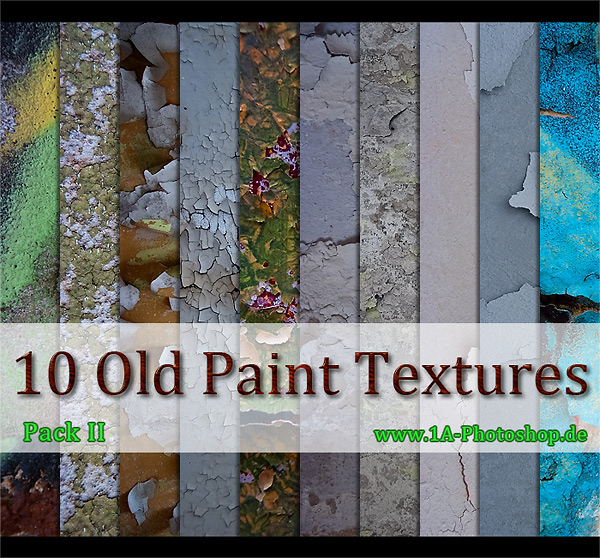 Free Old Paint Texture kostenlos - Pack II gratis, alternder blätternder Farbe