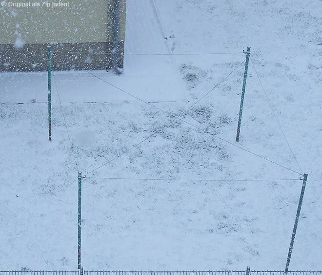 Das verschneite Viereck