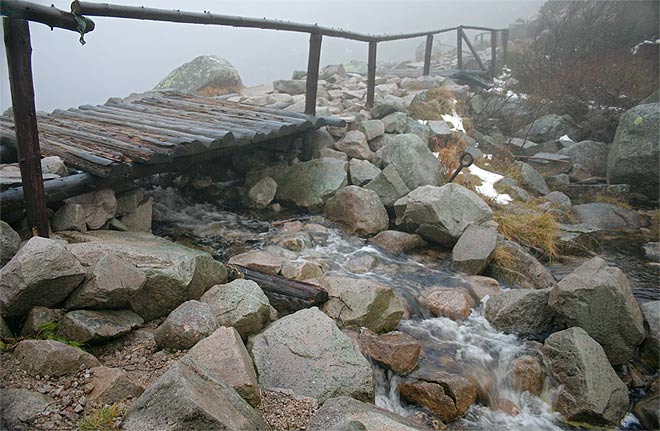 Kleine Gebirgsbrücke