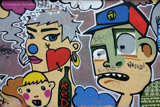 Graffiti in Hohenschönhausen