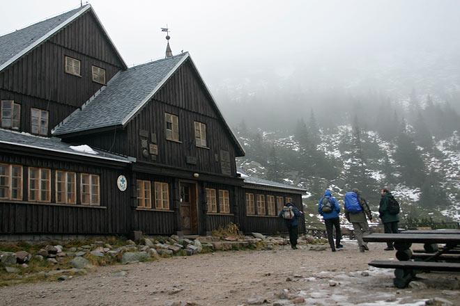 Samotnia Baude nahe der Schneekoppe
