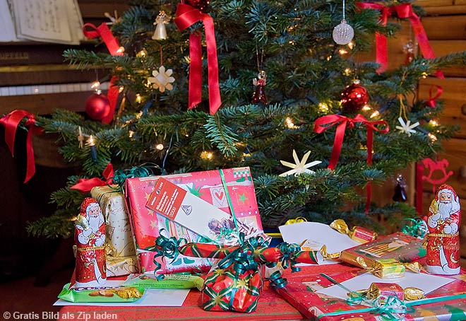 Weihnachtsgeschenke 1a Photoshop
