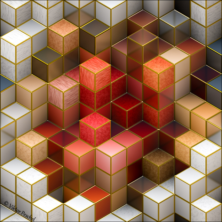 Würfel mit Filter Forge