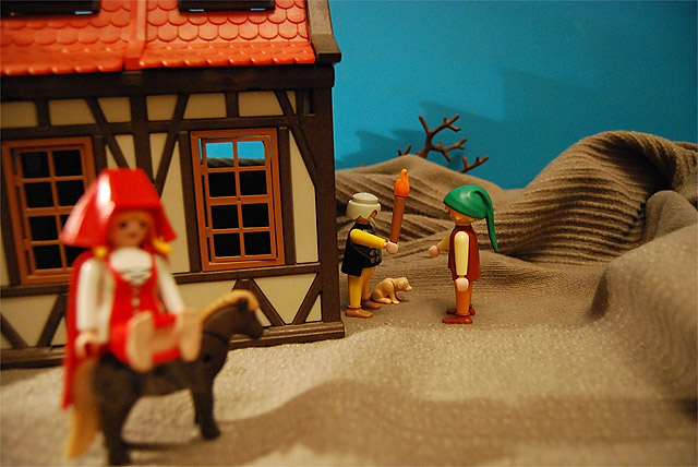 Der Wirt und die volle Herberge in Betlehem