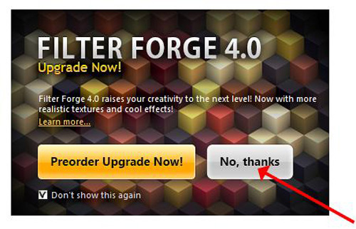 Update auf Filter Forge 4.0