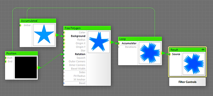 Schleifen und Rekursionen (Loops and Recursions) in Filter Forge 4