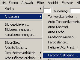 Sepia-Bild erzeugen